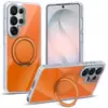 Capa de Celular Magnética Cloud com Suporte para Samsung S26Ultra S25Ultra Anti-Queda S24Ultra Capa Protetora