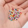 Perlas de arroz de vidrio sólido no poroso de 2 mm, perlas de pintura de color, pequeñas perlas de relleno, perlas sueltas, accesorios al por mayor