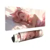 Mouse Pad Extra Grande Meninos e Meninas Escritório Criativo Antiderrapante Mesa Pad E-Sports Animação Bidimensional Teclado de Computador Pad