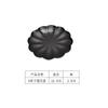 Plato de vajilla de melamina tipo porcelana A5, plato creativo de plástico negro de estilo japonés, plato para olla caliente, plato para barbacoa, plato esmerilado