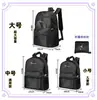 Mochila de Viagem Dobrável com Logo Personalizado Mochila de Grande Capacidade Mochila Portátil à Prova d'Água para Exterior Bolsa de Viagem Esportiva