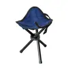 Taburete Plegable Portátil para Exteriores con Trípode para Acampar, Ocio, Pesca, Picnic Transfronterizo, Taburete Plegable Pequeño para Acampar