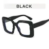 Gafas de sol con montura generosa de moda Gafas de sol con montura gruesa para hombre y mujer europeas y americanas Gafas de sol de moda personalizadas populares transfronterizas
