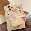 Capa de Celular Magnética Fosca Fofa Coelho de Sobremesa Maçã para iPhone 17Promax Adequada para 16Pro Camada Dupla 18Pro