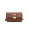 Bolsa Nueva de Mujer para Otoño e Invierno Moda Versátil Popular Pequeña Elegante Textura de Alta Calidad Hombro Único Cruzada Viaje Diario Bolsa Cuadrada Pequeña