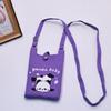 2024 Bolsa de Mão Mini de Tricô Guofeng Panda Bolsa de Celular Fashion Guofeng Bolsa de Ombro Bolsa Casual Versátil