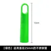 Varilla de Acero Inoxidable 19/22/25mm Cabeza Roscada de Plástico Accesorios para Mopa Anillo de Bloqueo Funda Punta de Torre Conexión Espiral