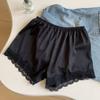 Shorts de Segurança de Renda para Mulheres, Respirável e Amigo da Pele, Anti-Exposição, Controle de Barriga, Shorts de Segurança Anti-Exposição