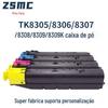 Caixa de pó Kyocera TK-8308 TK-8305 TK-8306 TK-8307 TK-8308 TK-8309