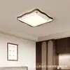 Luminária Principal para Sala de Estar, Novo Design Vintage Estilo Chinês, Iluminação Elegante Zhongshan, Pacote para Casa Inteira, Nova Luminária de Teto Cor Nogueira