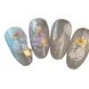 Adesivos para Nail Art de Árvore de Natal de Inverno 2025 Relevo Fofo Doce Popular Adesivos Decorativos Adesivos para Capa de Celular Adesivo