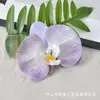 Flor de Orquídea Phalaenopsis con Simulación de Película Impresa en 3D Cabeza de Flor Flor Falsa Recuerdos para Bodas Fiesta Decoración de Caja de Dulces Diadema DIY Pinza para el Cabello