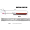 Pluma Mágica Navaja Plegable para Exteriores Acero Inoxidable Alta Dureza Filosa Navaja para Frutas Navaja para Exteriores Yangjiang Mango de Madera Navaja Multiusos