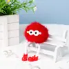Colgante de Peluche Atractivo, de Piernas Largas y Ojos Grandes, Colgante para Llavero de Regalo para Bolsas de Eventos Escolares Comunitarios de Pareja de Nicho