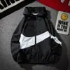 Top Deportivo de Pareja de Otoño Nuevo Estilo para Mujer Chaqueta Corta para Mujer Ropa Exterior Moda Estilo Coreano Ropa de Temporada de Primavera y Otoño Gabardina de Moda
