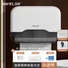 Caja para Toallas de Mano Montada en Pared Caja para Papel Higiénico de Baño Portapapeles Comercial Caja de Papel sin Perforaciones para Baño Cocina