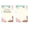 Fábrica de impresión de cuadernos personalizados transfronterizos con cubierta de cuero PU, cuaderno de espiral de oficina para negocios, cuaderno con correa, cuaderno planificador