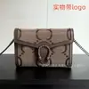Suministro Transfronterizo Nuevo Clásico Bolso de Cadena Doble Gwoc Presbiópico Dionysus de un Solo Hombro Diagonal para Mujer con Logo