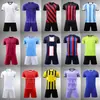 Venta al por mayor rápida de uniformes de fútbol de verano para club, de local y visitante, uniformes de entrenamiento de fútbol para adultos y niños, camisetas de fútbol para hombres y mujeres