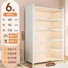 Gabinete de acero para almacenamiento al por mayor gabinete de almacenamiento de cocina estante hueco gabinete de baño balcón con puerta impermeable de pie multicapa