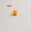 Anillo de Tamaño de Cuatro Dientes Etiqueta de Talla de Ropa para Diferenciar Ropa, Clip de Etiqueta con Impresión a Doble Cara, Etiqueta de Talla Doble Cara de Amazon con Impresión Clara