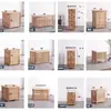 Caja de almacenamiento de malla de madera maciza nórdica caja de almacenamiento grande con tapa caja de almacenamiento para tienda de ropa Mesa B&B mesa de centro caja de almacenamiento