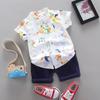 Ropa para Niños Camisas para Niños Trajes de Manga Corta Ropa para Niños Camisas de Manga Corta para Niños Ropa para Niños Trajes de Camisa para Bebé Niño