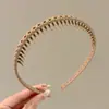 2026 Nuevo Modelo Diadema Exquisita de Corona Alta, Lujosa y Elegante, con Dientes, Pinza para el Cabello, Versátil Accesorio para el Cabello de Verano