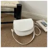 Estilo Coreano Chique Retro Moda Trabalho Textura 2026 Nova Grande Capacidade Casual Ombro Único Transversal Sela Bolsa Feminina