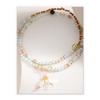 Pulseira Xingyue Bodhi Flor de Concha Novo Estilo Chinês Empilhada Pedra Shoushan Núcleo de Oliva Pulseira Primavera e Verão 25 Anos Novo