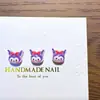 Lindas Decoraciones para Uñas Estilo Dibujo Japonés Sanrio Kuromi Resina 3D Accesorios para Uñas Portátiles Piezas Pequeñas para DIY