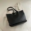 Bolsa Tote Nueva de Estilo Coreano Simple para Mujer, Bolso de Hombro Casual de Gran Capacidad para Mujer, Primavera/Verano 2026