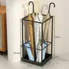 Estante para guardar paraguas, perchero para paraguas, gancho de almacenamiento, soporte para paraguas, estante de almacenamiento de pared para la entrada del hogar