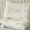 Núcleo de Almohada para Uso Doméstico, Funda de Almohada Individual para Mujer, Protección de la Columna Cervical para Adultos, Funda de Almohada Especial para Sueño Profundo, Par de Almohadas para la Salud