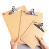 Clip de Tablero de Madera A4 Clip de Tablero Swan Tengfei Tablero de Escritura Portátil 16K Tablero con Veta de Madera 32K Herramientas Culturales y Educativas Materiales de Oficina