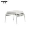 Cadeira de Rattan para Lazer ao Ar Livre Wodeng Jardim Hotel Varanda Mesa de Café Mesa e Cadeira Cafeteria Restaurante Mesa e Cadeira Combinação de Sofá
