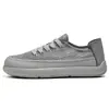 Zapatos casuales de verano para hombre, de malla transpirable, talla grande, transfronterizos, de punta ancha, zapatos de malla hueca para commuting, zapatos de conducción, modernos