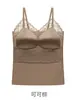 Venda Direta da Fábrica de Lingerie de Shantou Camisola Longa de Cetim com Renda e Bojos Camada Base Costas Bonitas Sem Costura Sutiã