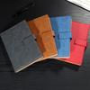 En stock Cuaderno de negocios con hebilla A5 B5, suministros de oficina sencillos, caja de regalo, bloc de notas, logotipo personalizable