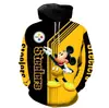 Sudadera con capucha y estampado 3D para hombre estilo NFL rugby europeo y americano 2023 suéter abrigo de manga larga camisa de pareja de dibujos animados