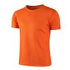 Camiseta de verano de secado rápido de cuello redondo y manga corta Camiseta para niños con estampado publicitario Camiseta deportiva de manga corta al por mayor Camiseta básica
