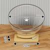Arranhador de Gato Giratório Cápsula Espacial Cama de Gato Artefato de Provocar Gato para Verão e Inverno Pilar de Sisal Pilar para Arranhar Gato Brinquedo