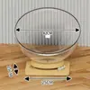 Estrutura de Escalada para Gatos Plataforma Giratória Cápsula Espacial Cama para Gatos Verão Inverno Poste de Sisal Arranhador para Gatos Brinquedo Design Respirável