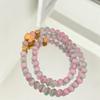 Pulsera Coreana Dongdaemun Personalizada de Piedra Irregular de Color Mariposa Verano Diseño de Moda Fresco Joyería de Mano para Mujeres