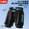 Calção de Natação Masculino 2025 Novo Estilo Calção Anti-Constrangimento, Óculos de Natação, Touca de Natação Conjunto de Três Peças Calção de Praia Masculino Equipamento de Natação