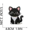 Parche Bordado Termoadhesivo Fiesta de Gatos Parche Bordado de Gatito de Dibujos Animados Parche Decorativo para Bolsa de Juguete de Moda Lindo Miau Miau