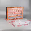 Caja de Almacenamiento para Artículos Varios de Escritorio Plástico Simple Tipo Cajón Compartimentada Caja de Herramientas para Piezas Clasificación y Organización Hogar Montado en Pared