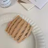 Diadema Retráctil Especial para Mechones Rebeldes de Cabeza Dentada Acrílica Diadema para Mujeres Diadema para Lavado Facial Diadema Antideslizante con Presión Pinza para el Cabello Dentada