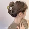 Presilha de Cabelo de Gel Simples na Nuca Moda Temperamento Doce Beleza Volume de Cabelo Grampo de Cabelo Amor Avançado Chuveiro de Cabelo 2024