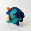 Sombrero Caliente para Niños Pequeños Dinosaurio Otoño e Invierno Lindo Súper Lindo Sombrero de Lana Tejido a Mano A prueba de Viento Protección para las Orejas Sombrero Caliente para Bebé